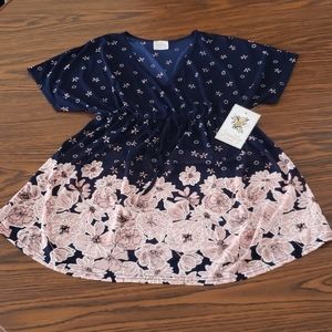 Brand New Womens Floral Siren Lily Maternity Dress